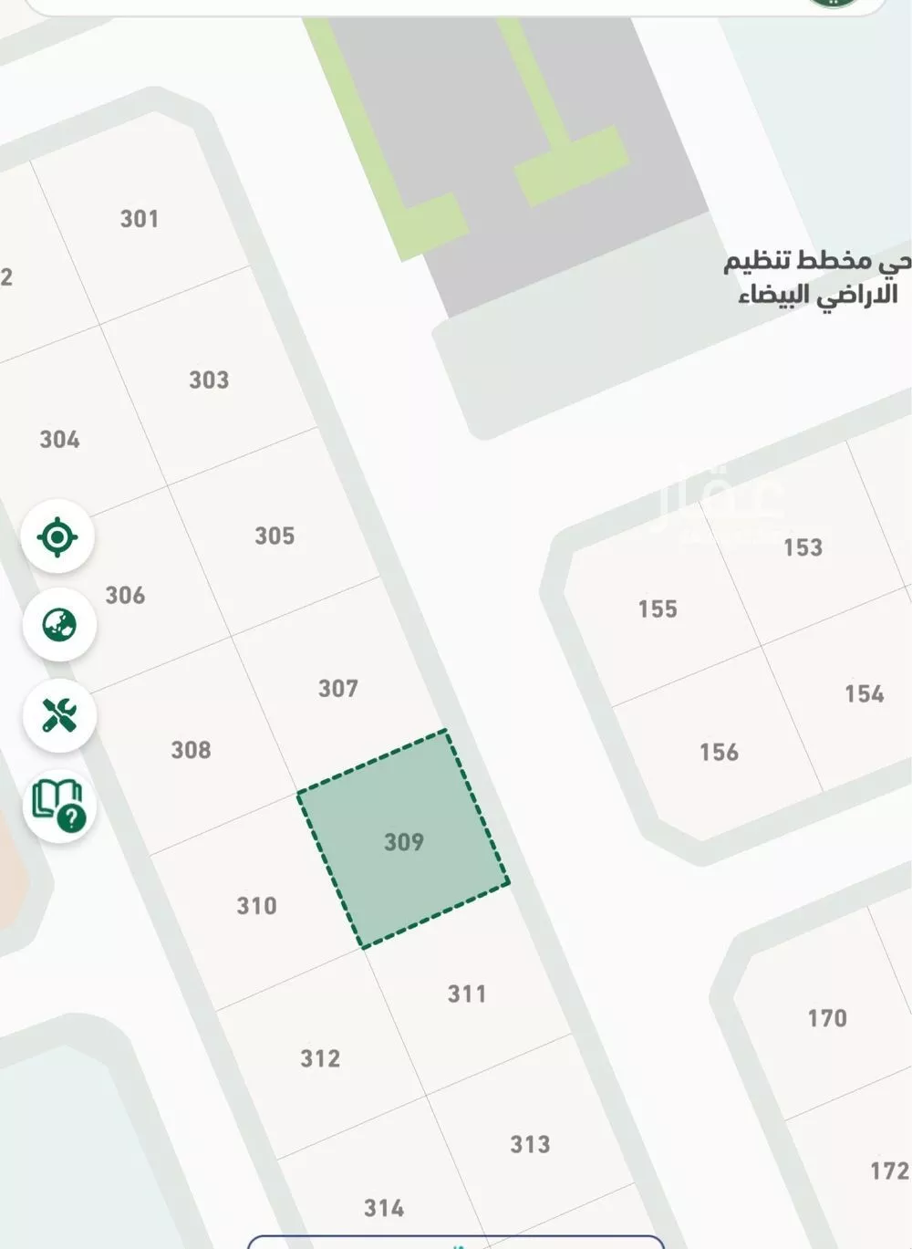 أرض للبيع في شارع مخطط الاراضي البيضاء 19, حي مخطط الاراضي البيضاء3, مدينة ثادق, منطقة الرياض 1 صورة