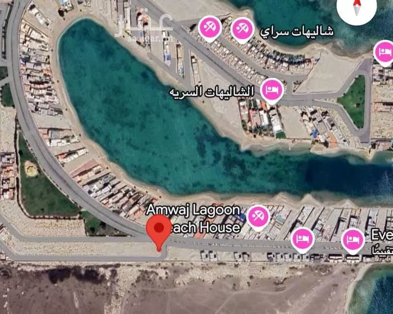 أرض للبيع في حي شاطئ نصف القمر, مدينة الدمام, المنطقة الشرقية 1 صورة