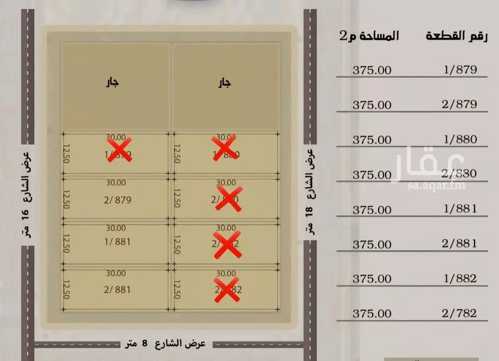 أرض للبيع في شارع 164 السيف, حي السيف, مدينة الدمام, المنطقة الشرقية 1 صورة