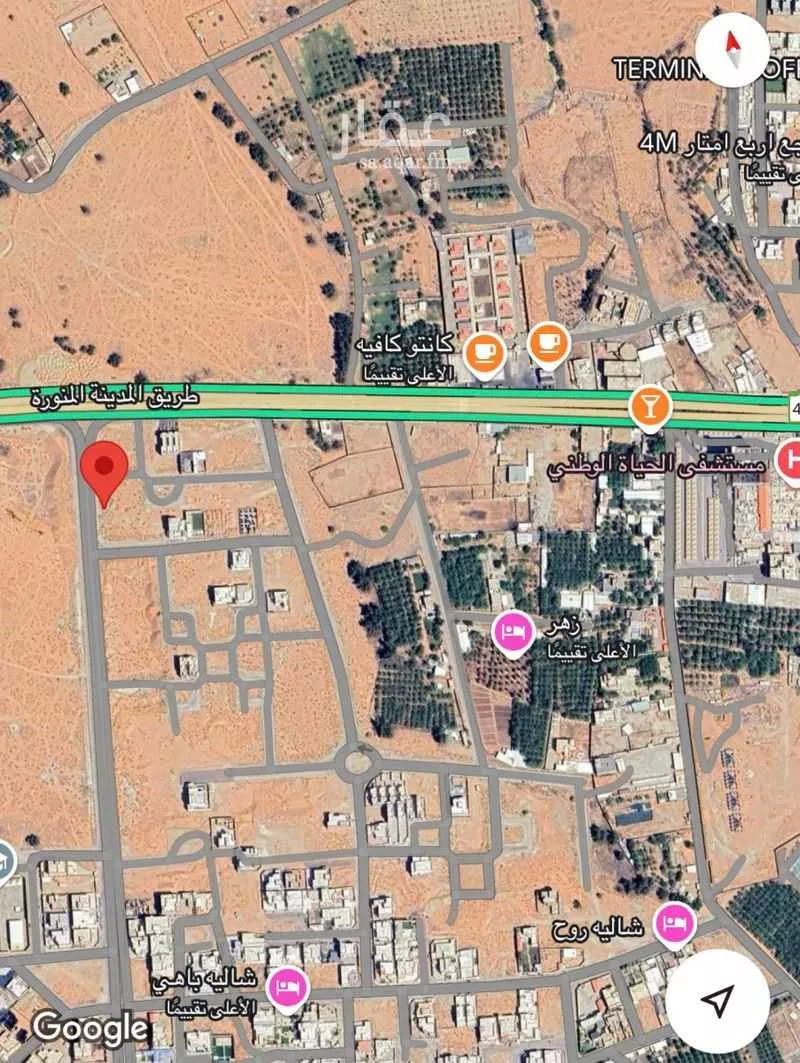 أرض للبيع في حي العونية, مدينة عنيزه, منطقة القصيم 1 صورة