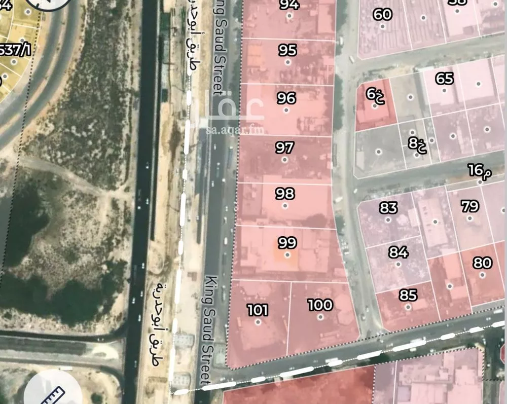 أرض للإيجار في شارع طريق ابو حدرية, حي الصناعية1, مدينة القطيف, المنطقة الشرقية 1 صورة