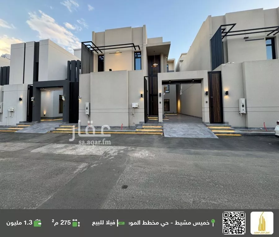 فيلا للبيع في شارع اويس الزاهد, حي الشرف, مدينة خميس مشيط, منطقة عسير 1 صورة