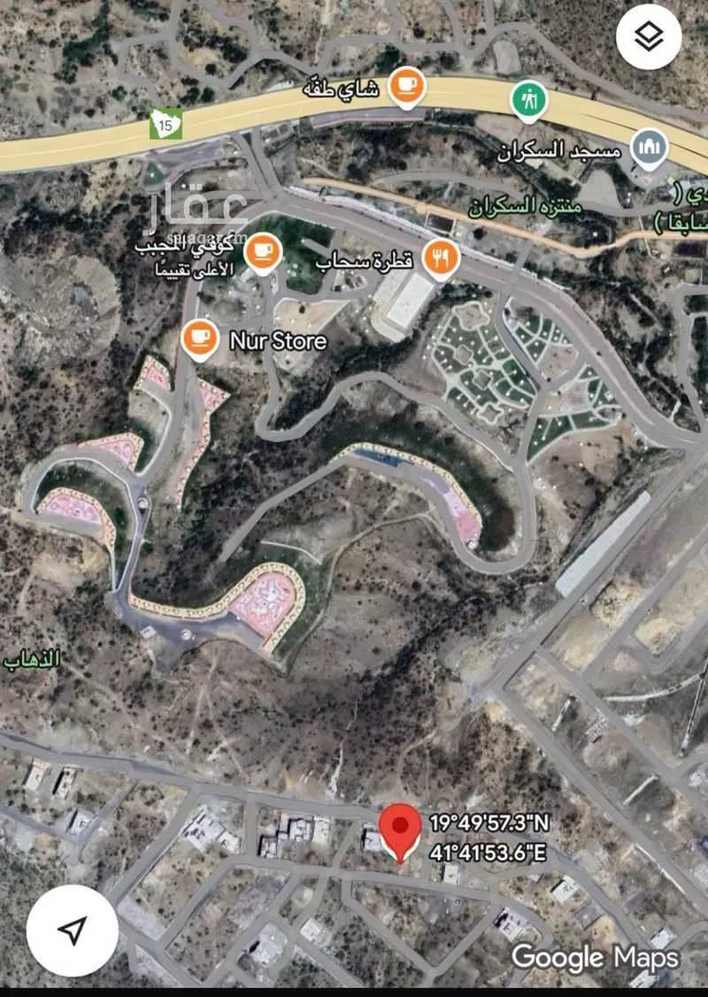 أرض للبيع في حي الزمرد, مدينة بلجرشي, منطقة الباحة 1 صورة