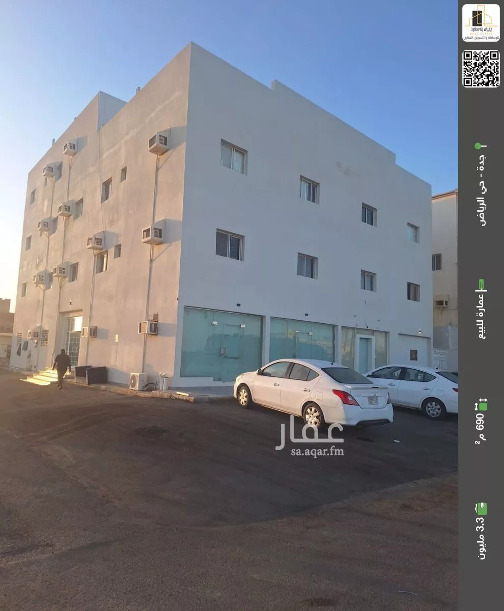 عمارة للبيع في شارع بيرحاء, حي بلدة ذهبان, مدينة جدة, منطقة مكة المكرمة 1 صورة