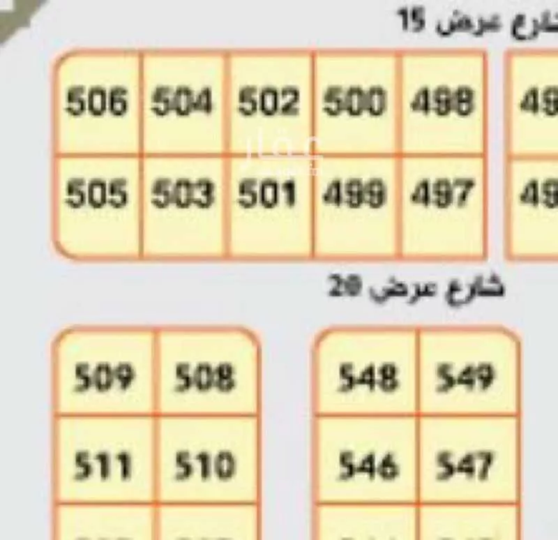 أرض للبيع في شارع 20354244, حي الربيع, مدينة الاحساء, المنطقة الشرقية 1 صورة