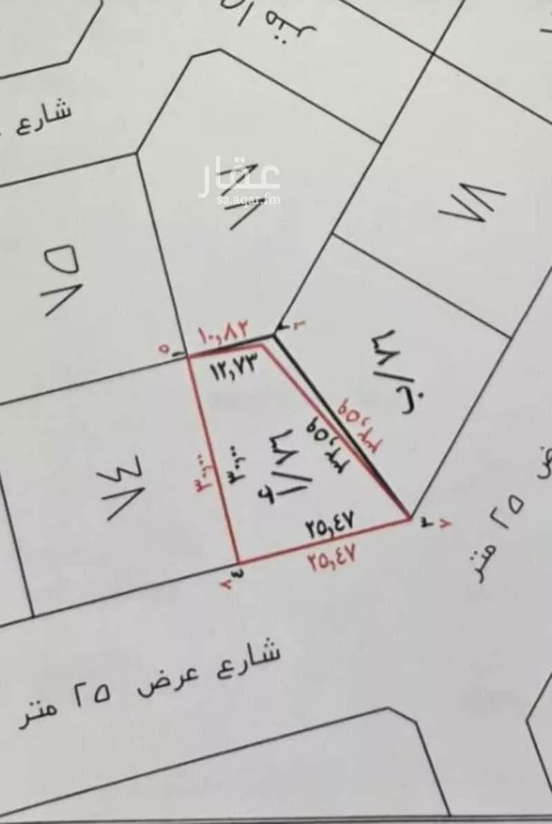 أرض للبيع في شارع 5409006, حي الفروسية, مدينة جدة, منطقة مكة المكرمة 1 صورة