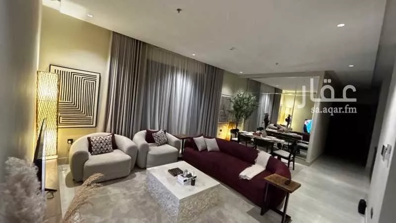 شقة مفروشة للحجز في شارع الكاتب 7130 ، حي العارض ، الرياض ، منطقة الرياض 1 صورة