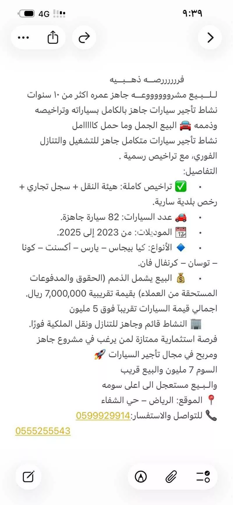 مكتب تجاري للإيجار في حي الشفا ، الرياض ، منطقة الرياض 1 صورة