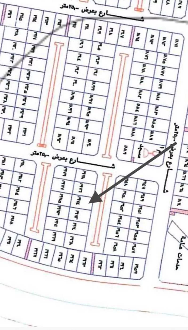 أرض للبيع في حي بدر, مدينة الطائف, منطقة مكة المكرمة 1 صورة