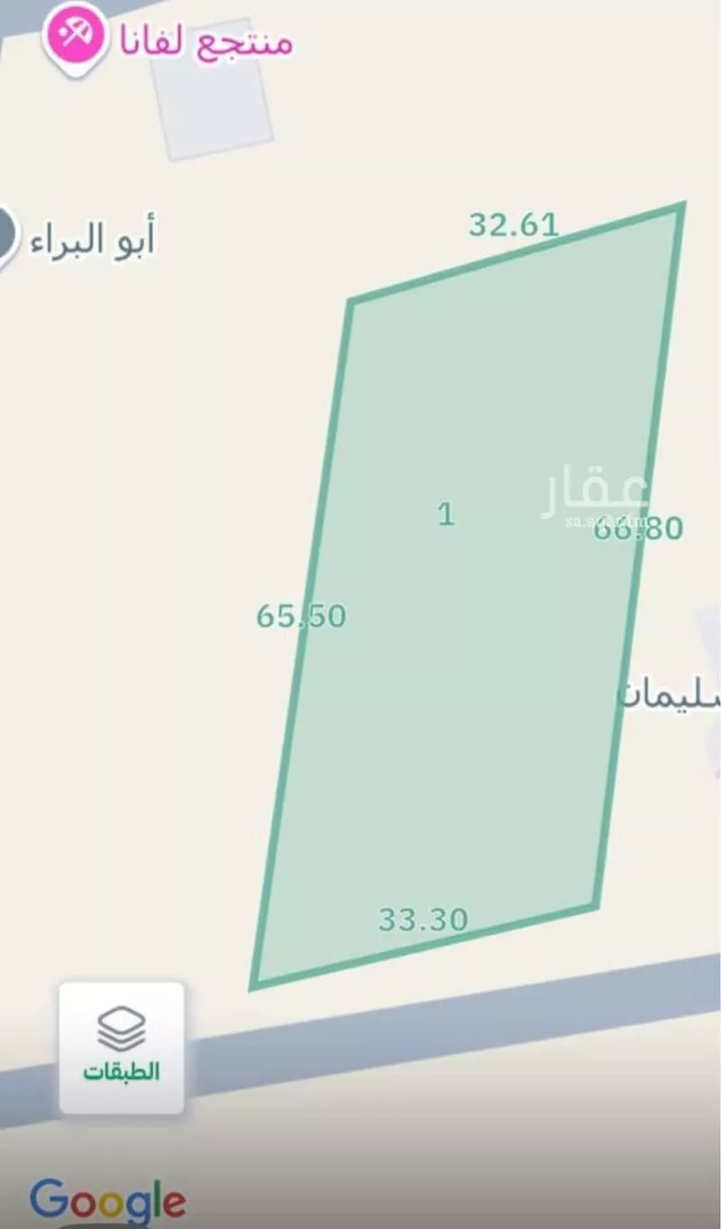 أرض للبيع في شارع انيس بن معاذ بن قيس الانصاري, حي الربوة, مدينة رياض الخبراء, منطقة القصيم 1 صورة