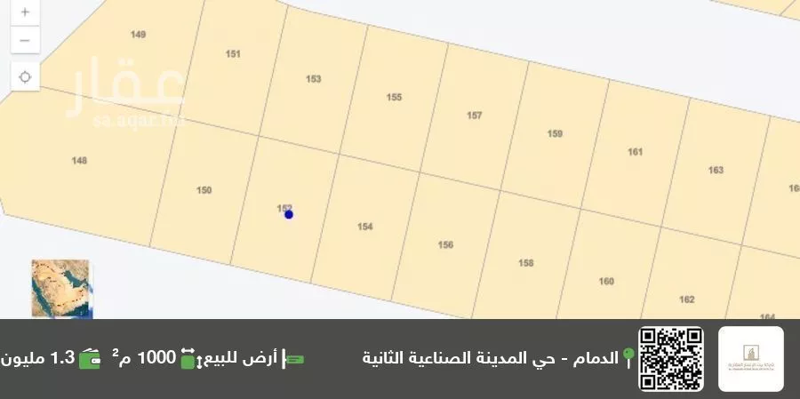 أرض للبيع في مدينة الدمام, المنطقة الشرقية 1 صورة