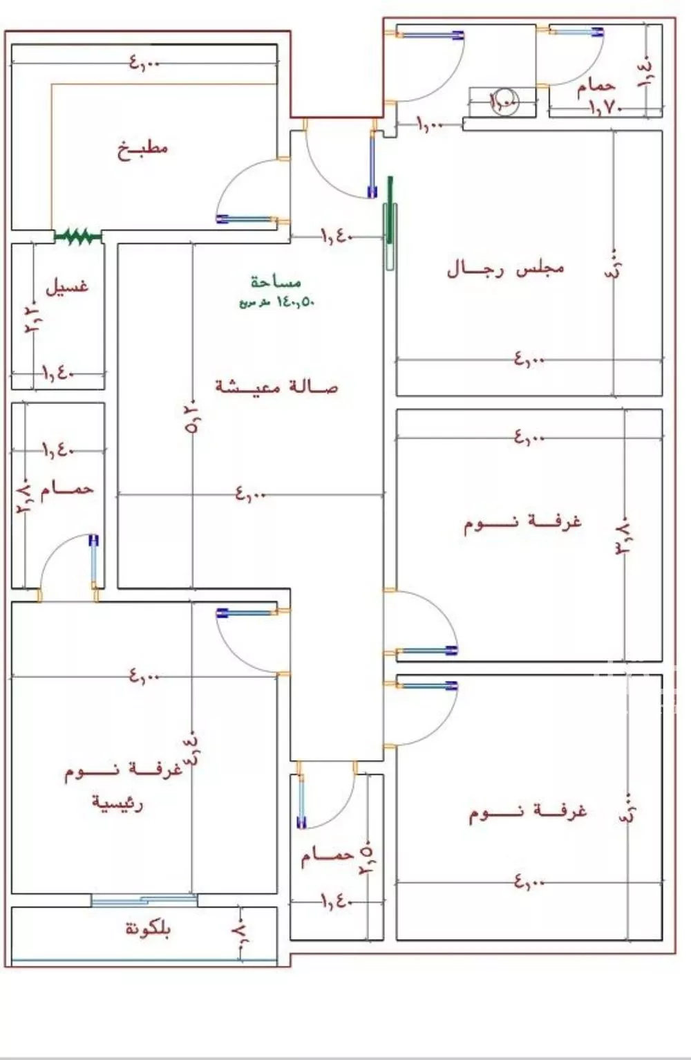 شقة للبيع في شارع الامير عبدالمجيد, حي الصواري, مدينة جدة, منطقة مكة المكرمة 1 صورة