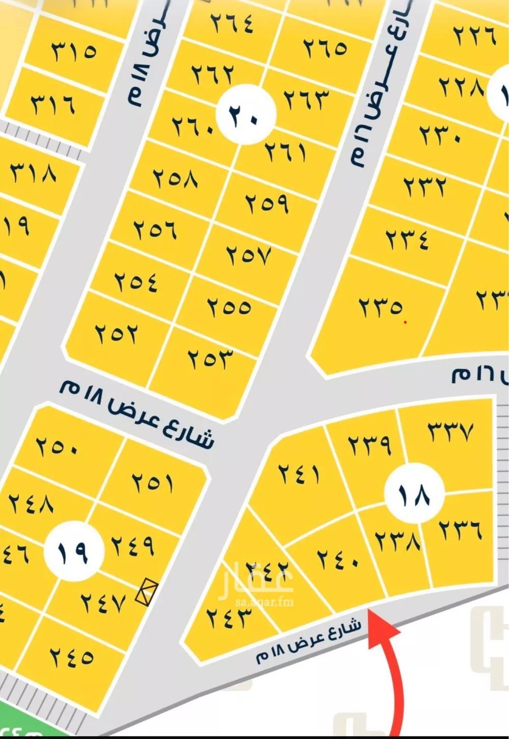 أرض للبيع في شارع التوفيق, حي البحر, مدينة الخبر, المنطقة الشرقية