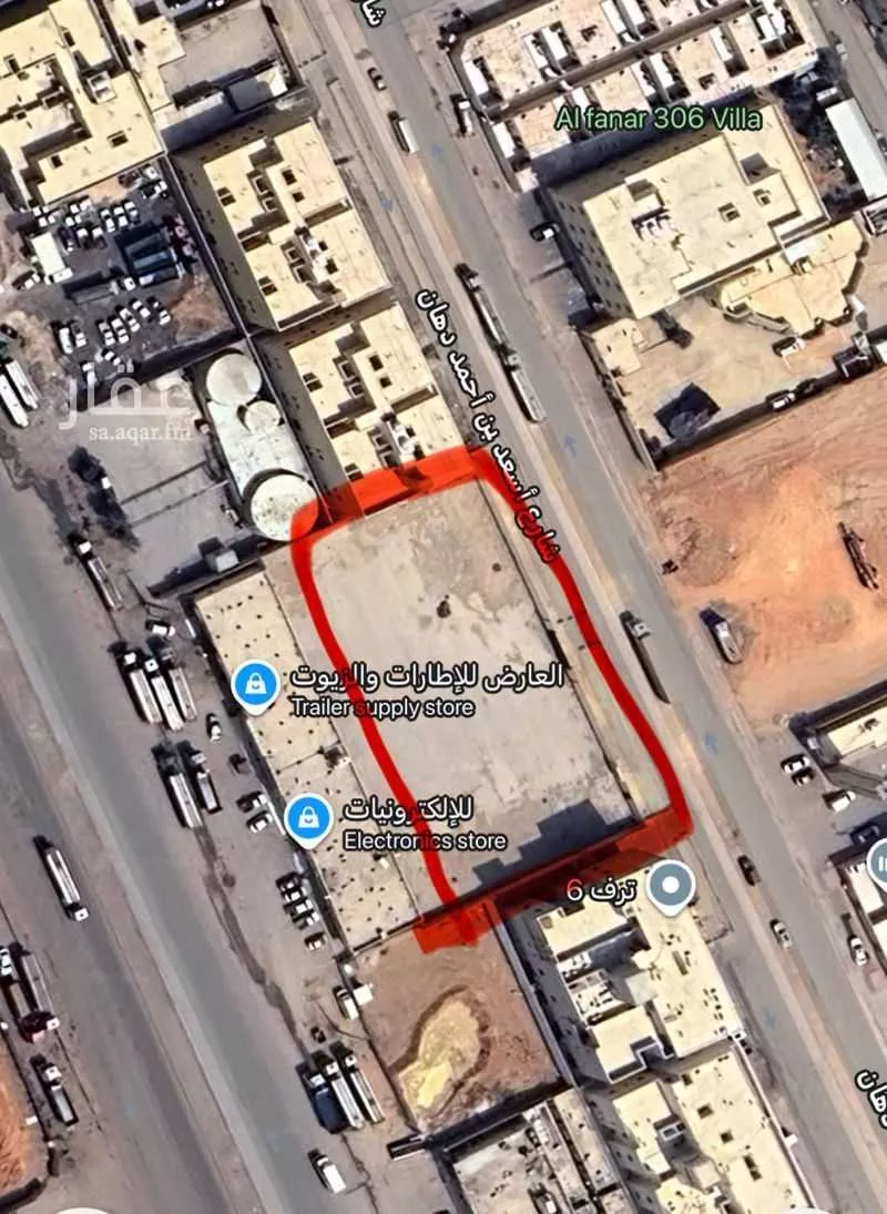 أرض للإيجار في شارع ربيعه بن الحارث, حي الرمال, مدينة الرياض, منطقة الرياض 1 صورة