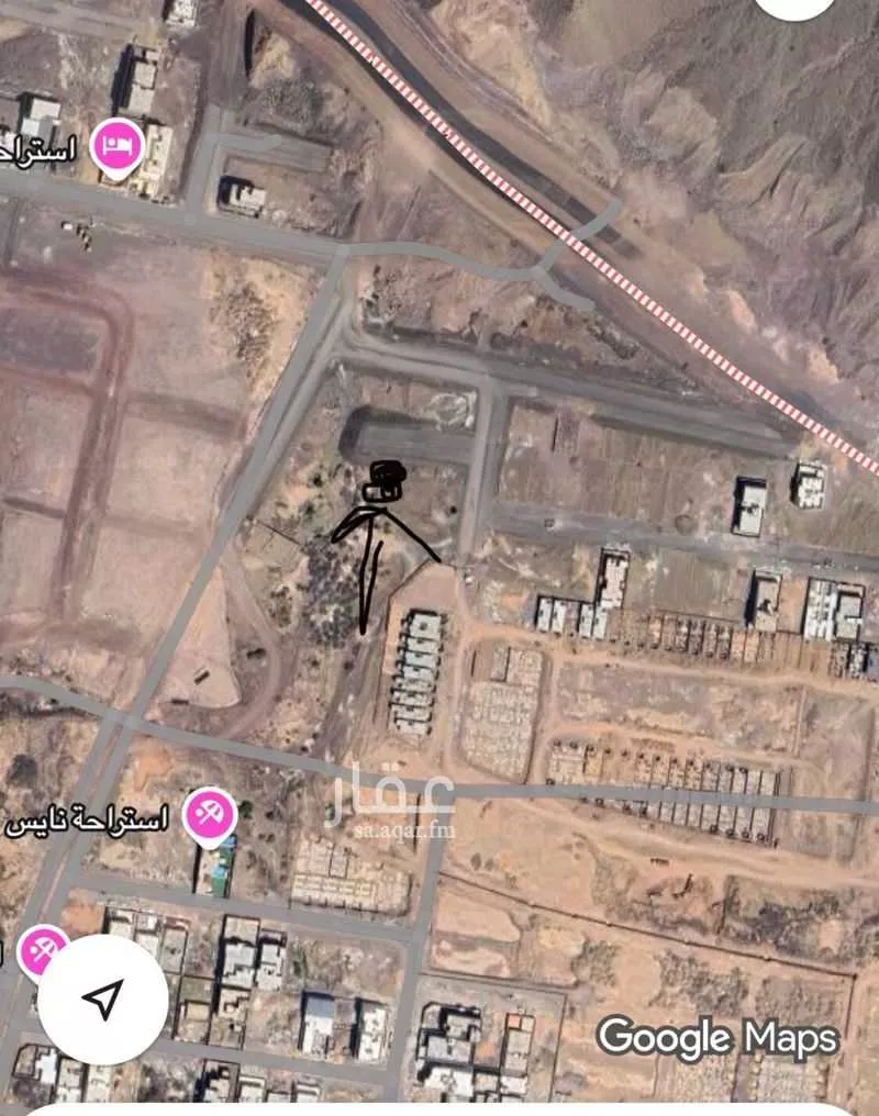 أرض للبيع في شارع محمد بن اسماعيل الصائغ ، حي السكب ، المدينة المنورة ، منطقة المدينة المنورة 1 صورة