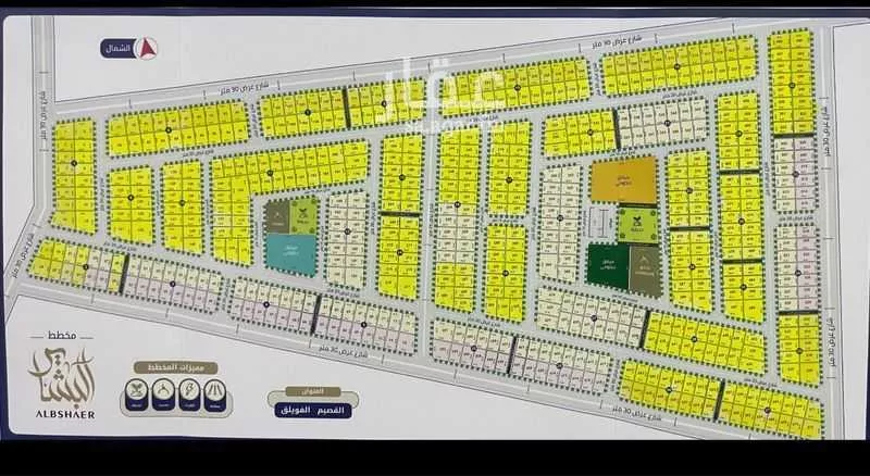 أرض للبيع في شارع شارع 20 جنوبي, مدينة الفويلق, منطقة القصيم 1 صورة
