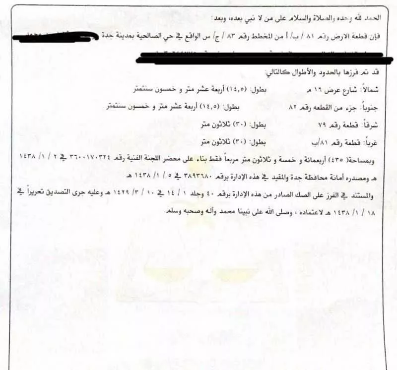 أرض للبيع في شارع الصالحية 168 ، حي الصالحية ، جدة ، جدة 1 صورة