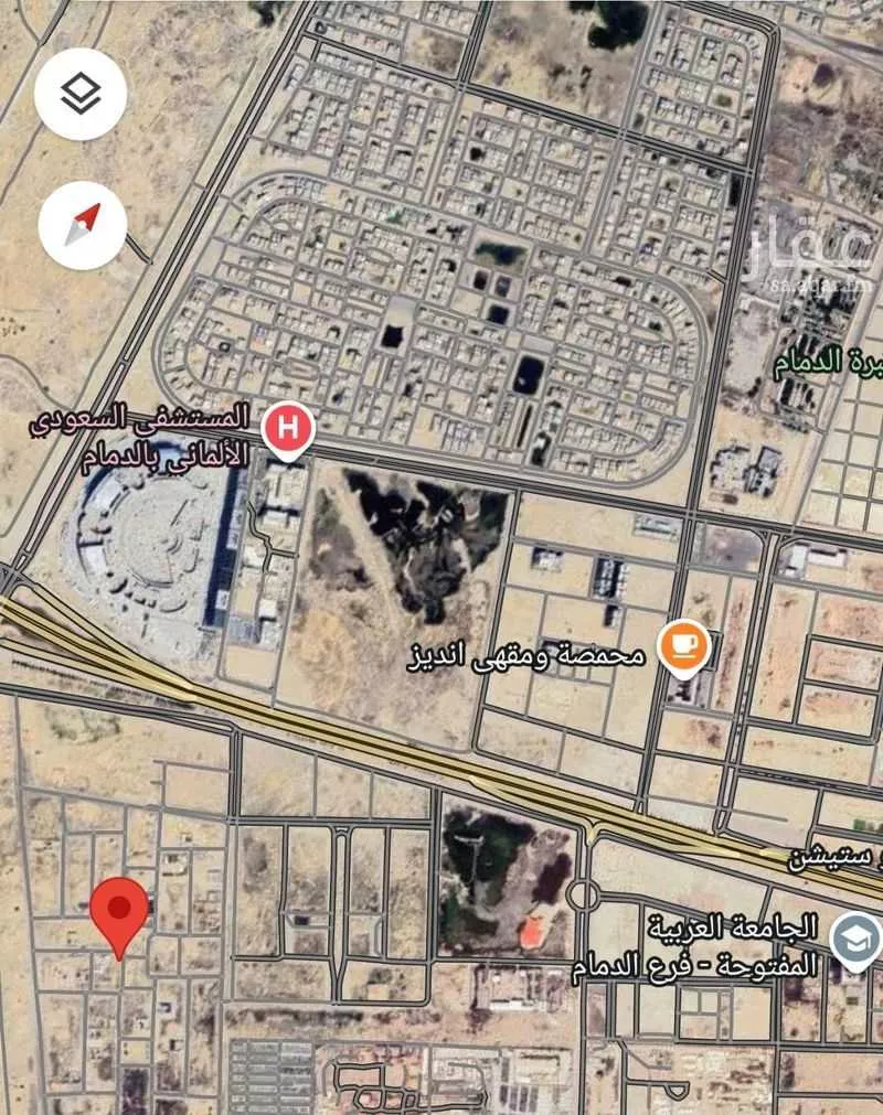 أرض للبيع في شارع الاحمر السعدي, حي الأنوار, مدينة الدمام, المنطقة الشرقية 1 صورة