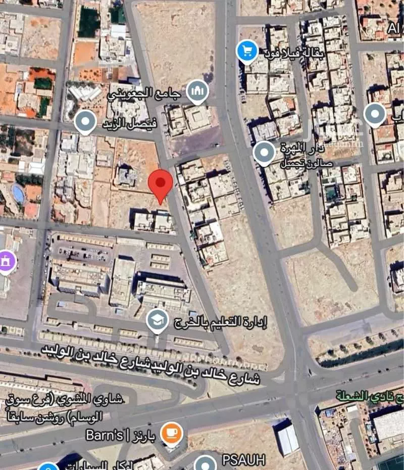 أرض للبيع في شارع ابن العماد, حي العالية, مدينة الخرج, منطقة الرياض 1 صورة
