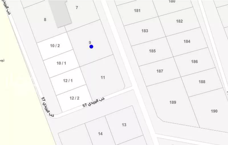 أرض للبيع في شارع شرقي, حي واسط, مدينة بريدة, منطقة القصيم 1 صورة