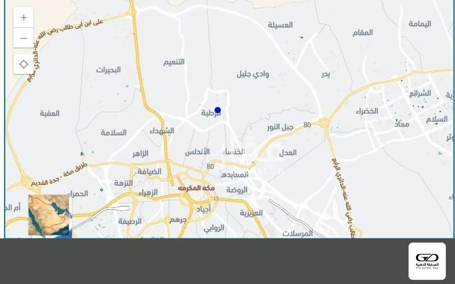 أرض للبيع في شارع شارع 50 حي قرطبة, حي قرطبة, مدينة مكة المكرمة, منطقة مكة المكرمة 1 صورة