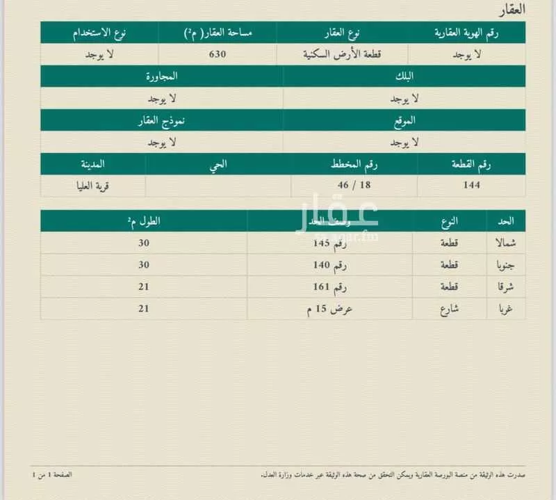 استراحة للبيع في حي المروج, مدينة قرية العليا - الرفيعه, المنطقة الشرقية 1 صورة