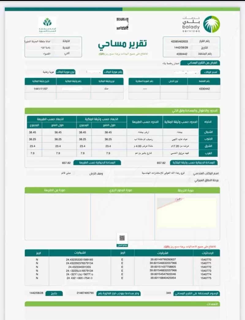 أرض للبيع في شارع ابراهيم الطائي ، حي القصواء ، المدينة المنورة ، منطقة المدينة المنورة 1 صورة