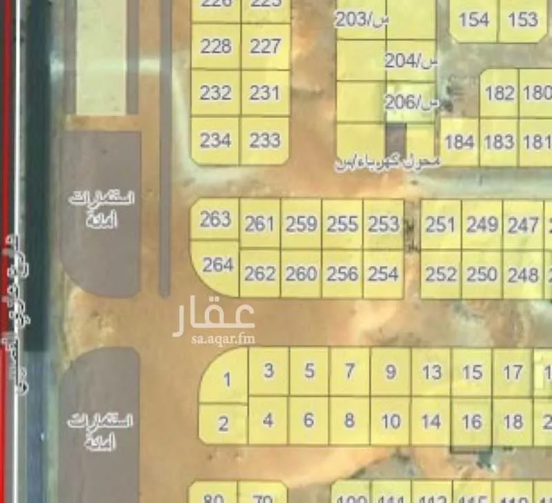 أرض للبيع في شارع شارع, حي الورود الثاني, مدينة الاحساء, المنطقة الشرقية 1 صورة