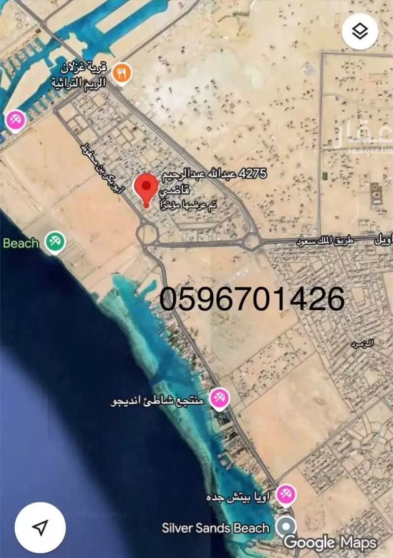 أرض للبيع في شارع عبدالله عبدالرحيم قاضي, حي البحيرات, مدينة جدة, منطقة مكة المكرمة 1 صورة