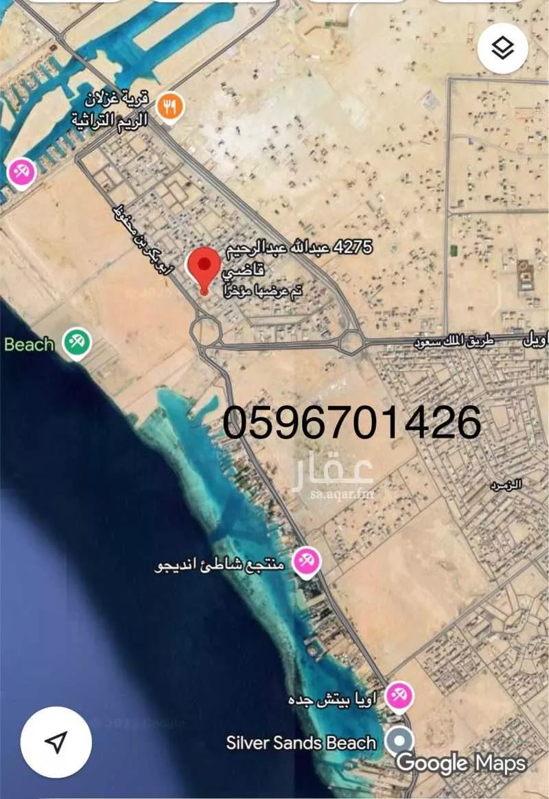 أرض للبيع في شارع عبدالله عبدالرحيم قاضي, حي البحيرات, مدينة جدة, منطقة مكة المكرمة 1 صورة