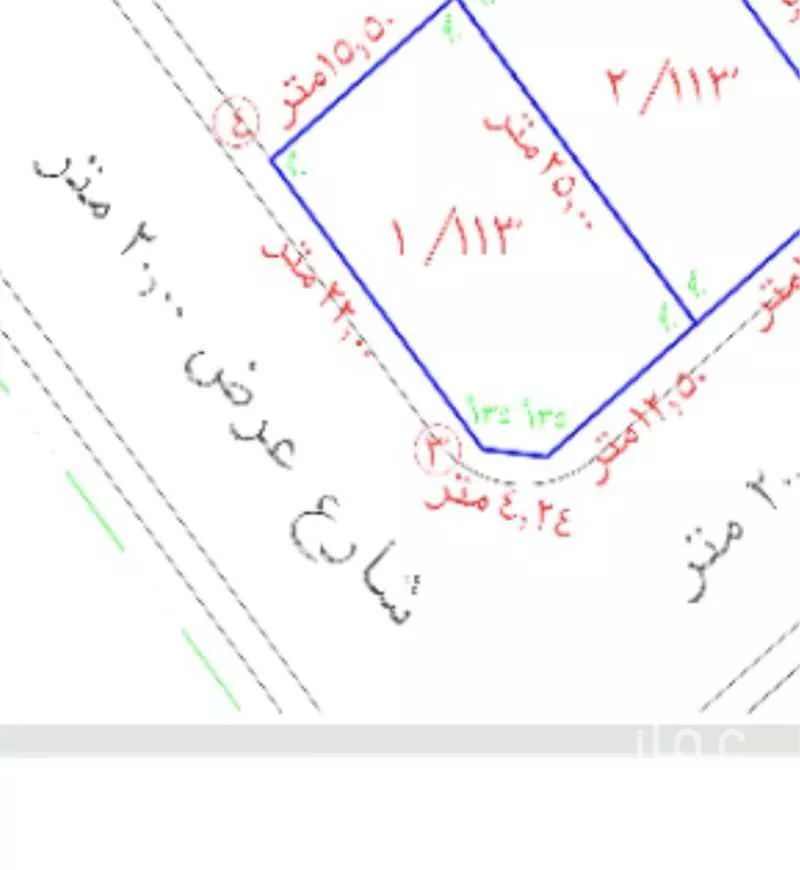 أرض للبيع في شارع خايع اشواط 1108 ، الكديد ، محايل 1 صورة