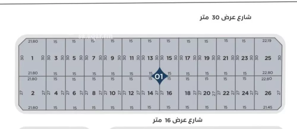 أرض للبيع في شارع حبيب بن الضحاك, حي التحلية, مدينة الخبر, المنطقة الشرقية 1 صورة