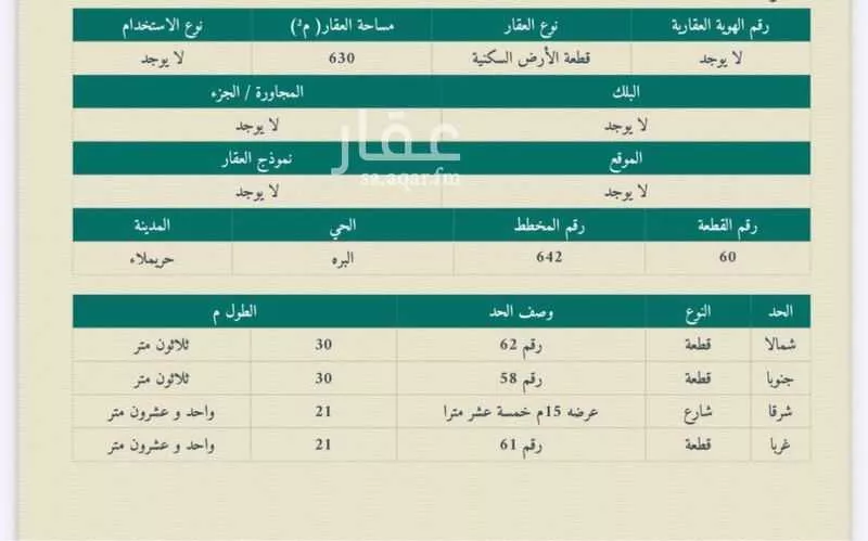 أرض للبيع في حي مزارع قصر سعود (السحق), مدينة مزارع قصر سعود (السحق), منطقة الرياض 1 صورة