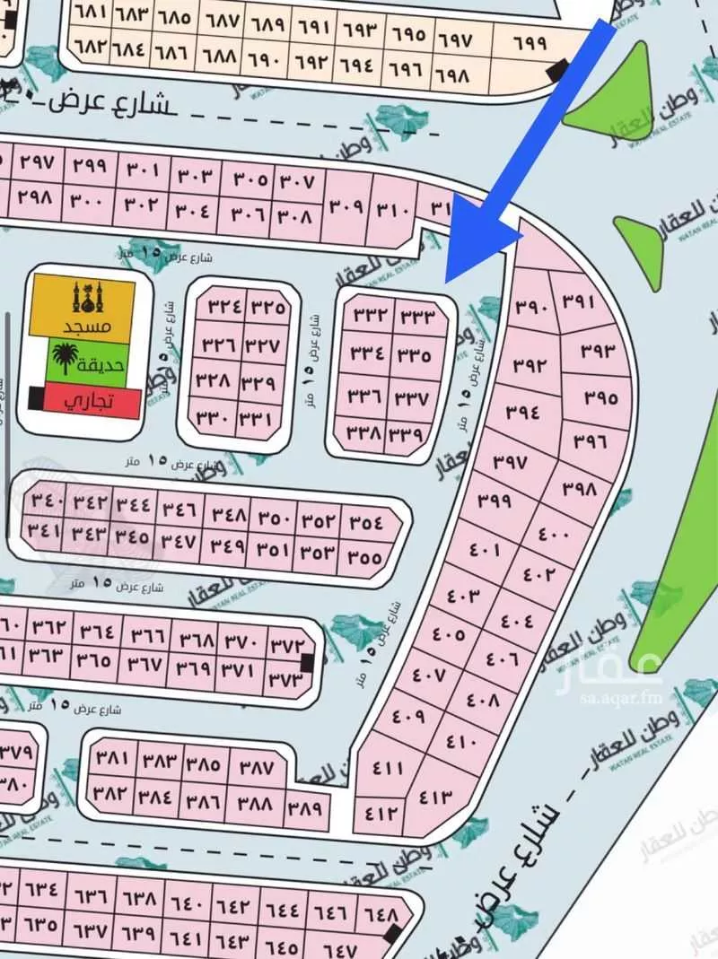 أرض للبيع في شارع عبد الله بن مصعب, حي النايفية, مدينة الاحساء, المنطقة الشرقية 1 صورة