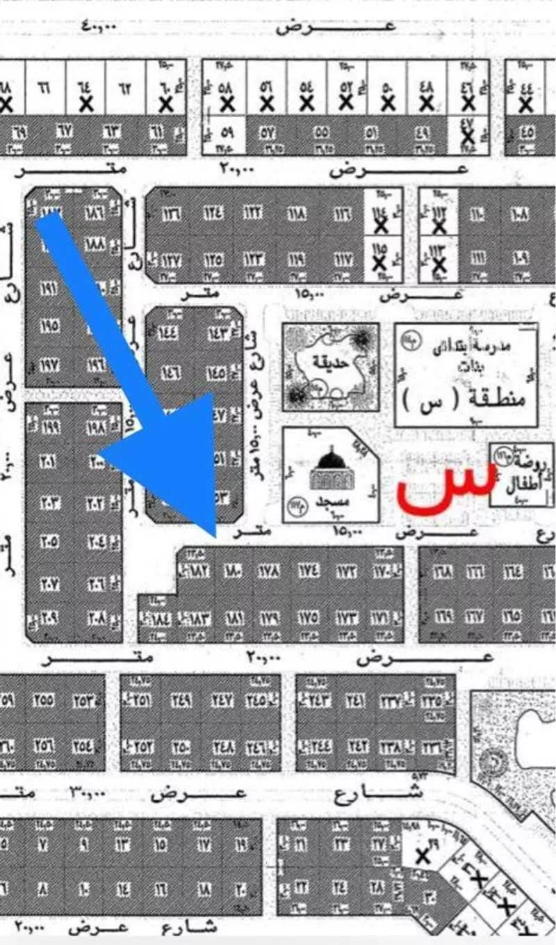 أرض للبيع في حي الورود الثاني, مدينة الاحساء, المنطقة الشرقية 1 صورة