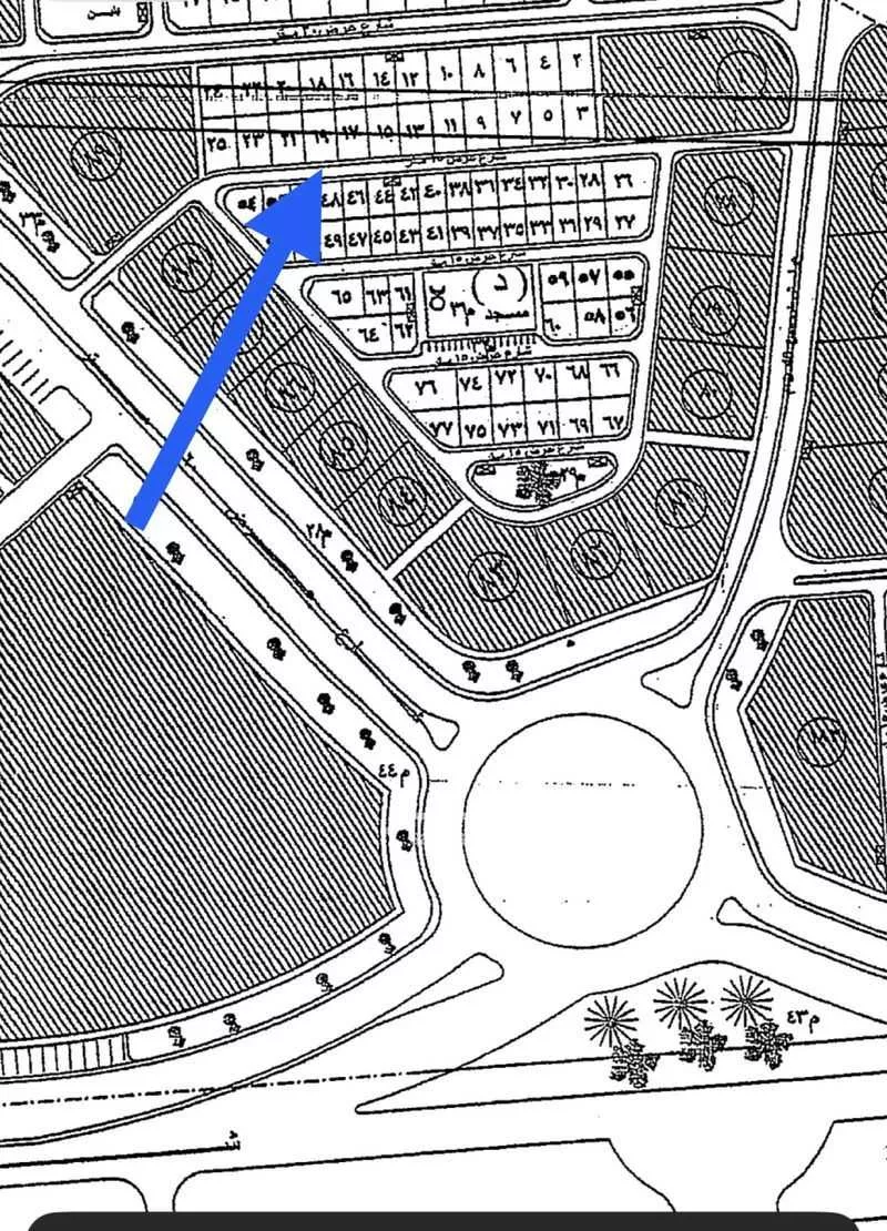 أرض للبيع في شارع حيان بن وبره المزني, حي القدس, مدينة الاحساء, المنطقة الشرقية 1 صورة