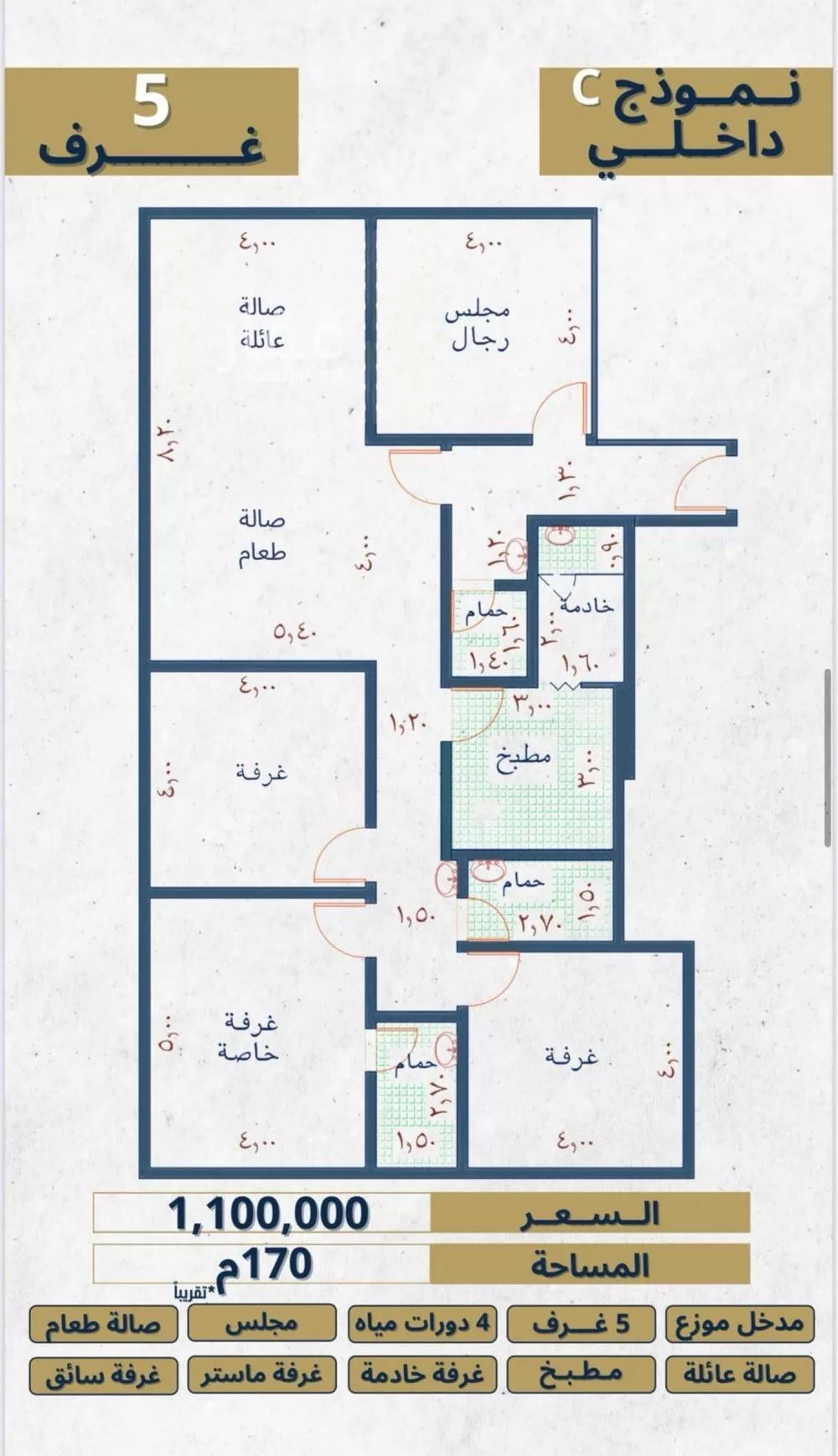 شقة للبيع في شارع الإستطلاع, حي النهضة, مدينة جدة, منطقة مكة المكرمة 1 صورة