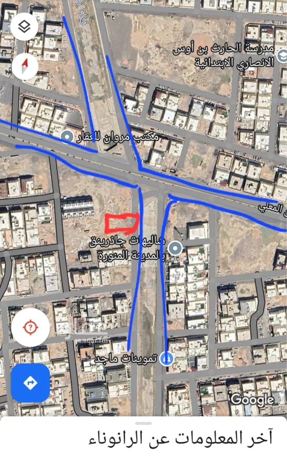 أرض للإيجار في شارع سهل بن سعد الساعدي, حي الرانوناء, مدينة المدينة المنورة, منطقة المدينة المنورة 1 صورة