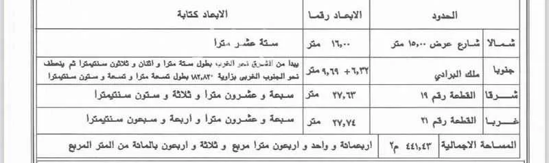 أرض للبيع في شارع العام, حي المريديسية الجنوبية, مدينة بريدة, منطقة القصيم 1 صورة
