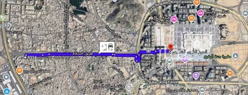 عمارة للإيجار في شارع عامر ابن الحارث الاشعري, حي الأصيفرين, مدينة المدينة المنورة, منطقة المدينة المنورة 1 صورة