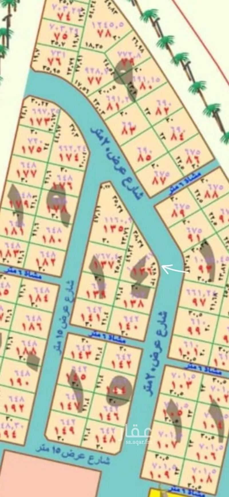 أرض للبيع في شارع الشيخ عبدالرحمن السعدي, حي الملك سلمان, مدينة الزلفي, منطقة الرياض 1 صورة