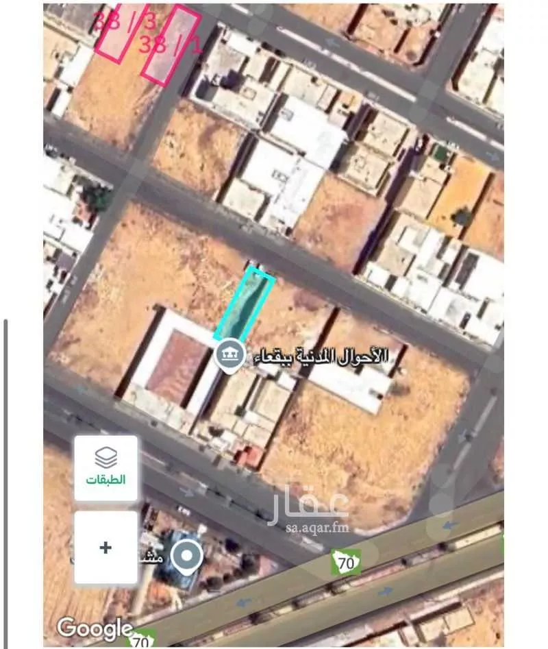أرض للبيع في شارع 7647118, حي مخطط الظهيره, مدينة بقعاء, منطقة حائل 1 صورة