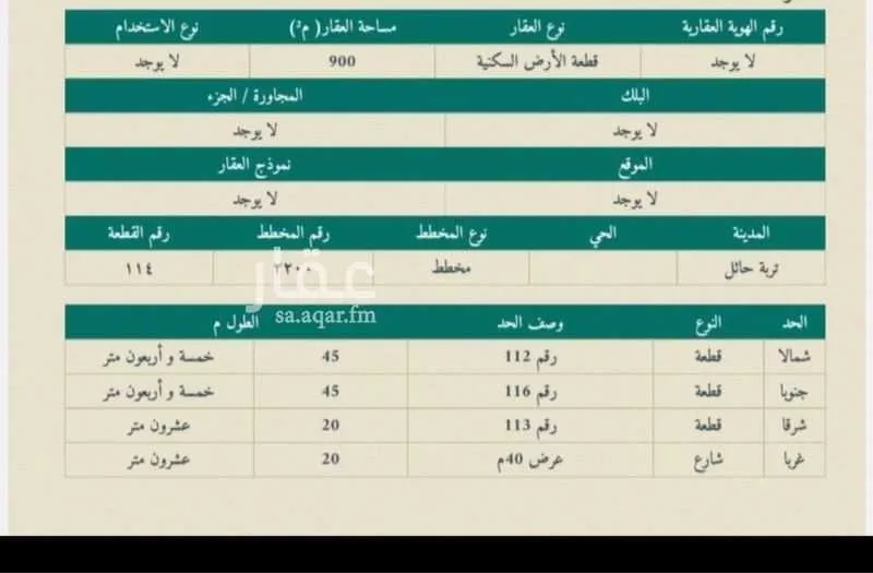 أرض للبيع في تربه ، بقعاء 1 صورة