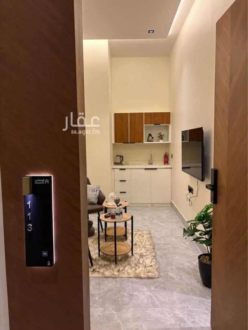استديو مفروش للحجز في شارع شعيب المغربي ، حي النرجس ، الرياض ، منطقة الرياض 1 صورة