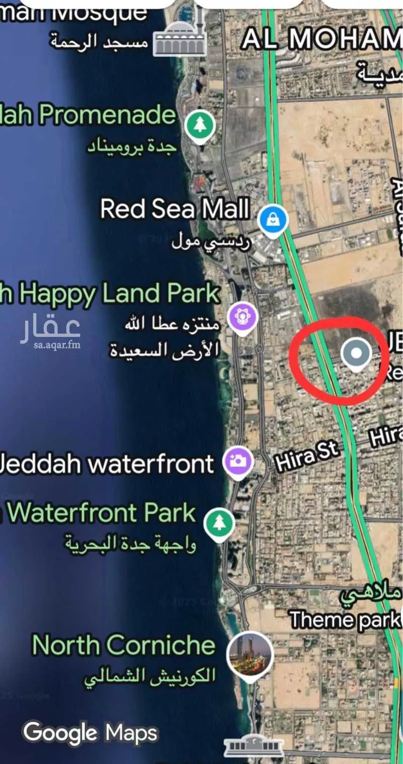 أرض للبيع في شارع دار إبن إدريس, حي النهضة, مدينة جدة, منطقة مكة المكرمة 1 صورة