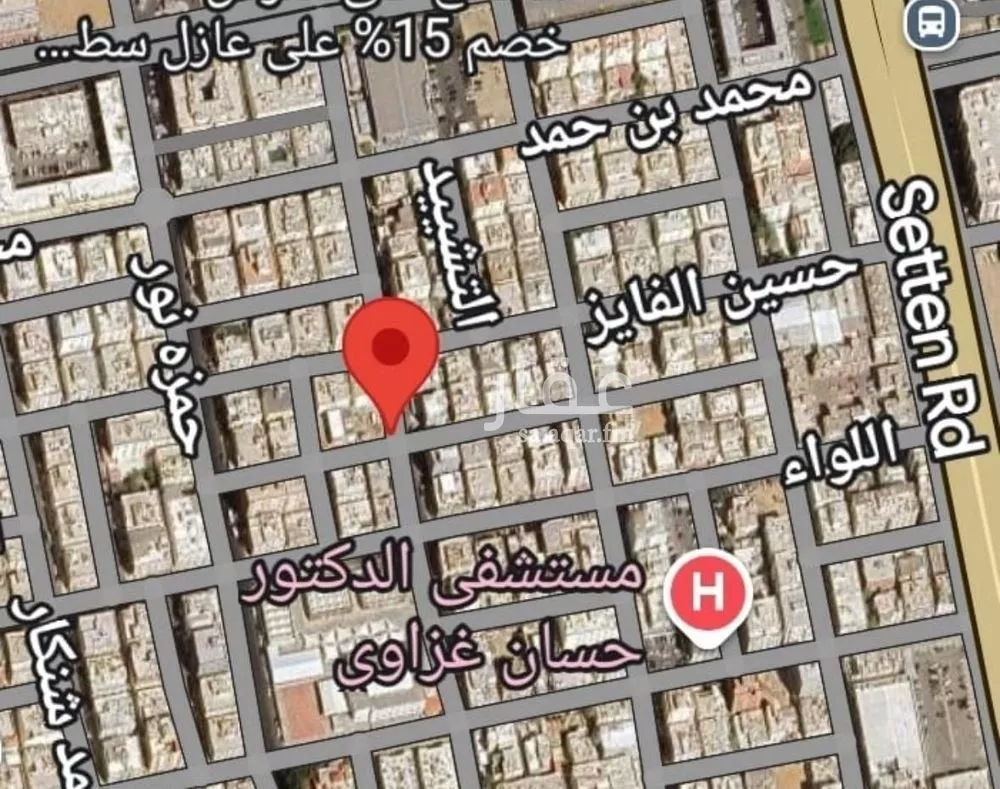 أرض للبيع في شارع عبدالوهاب سلامة, حي العزيزية, مدينة جدة, منطقة مكة المكرمة 1 صورة