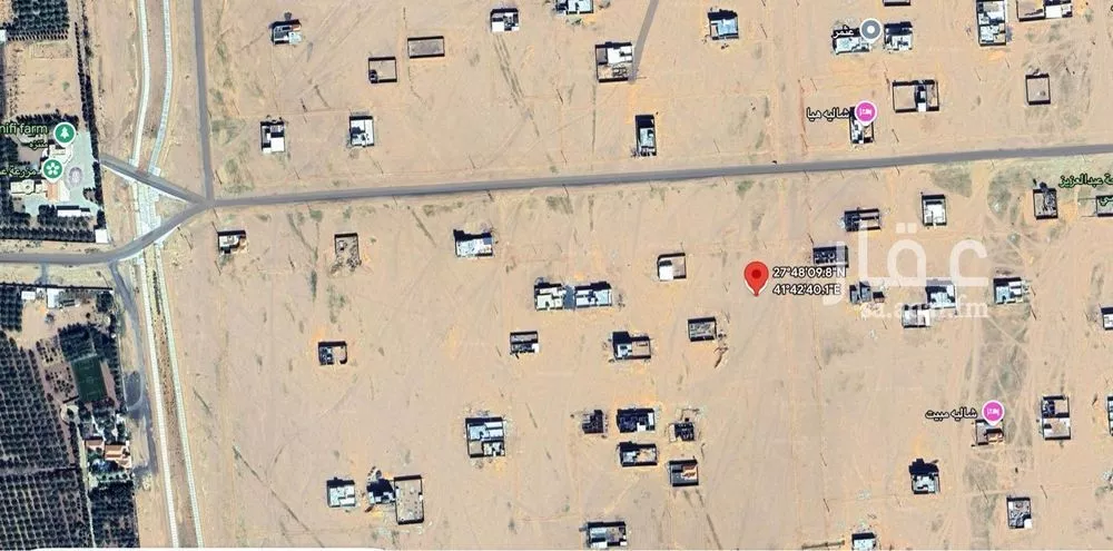 أرض للبيع في شارع ابو موسى الاشعري, حي عثمر , مدينة عثمر   المخطط, منطقة حائل 1 صورة