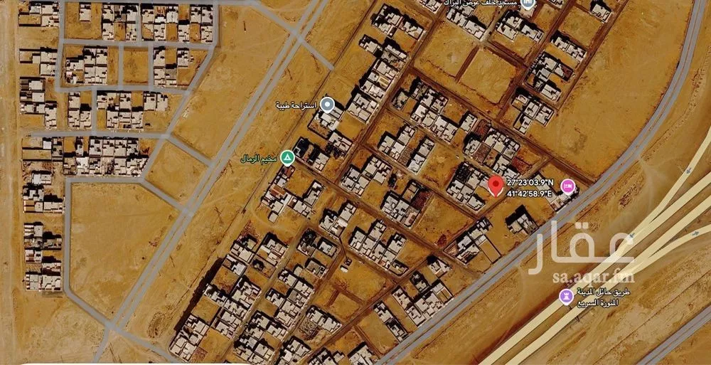 أرض للبيع في حي المدائن, مدينة حائل, منطقة حائل 1 صورة