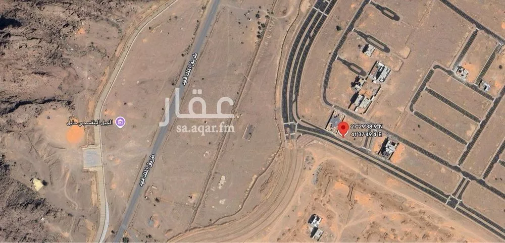 أرض للبيع في شارع المدينة المنورة, حي قرية اجا, مدينة حائل, منطقة حائل 1 صورة
