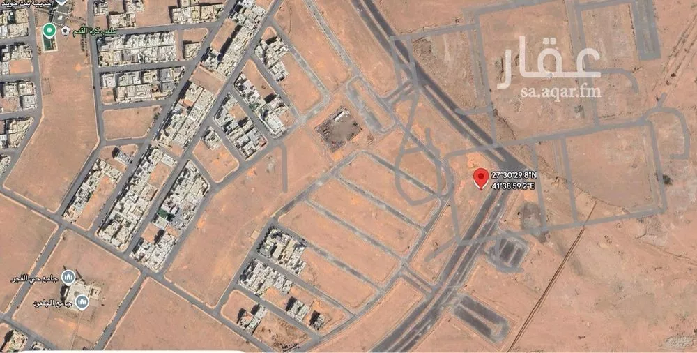 أرض للبيع في حي قرية اجا, مدينة حائل, منطقة حائل 1 صورة